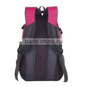 Peach Color Travel Camping Girls Backpack Bags BB011 thumbnail-3