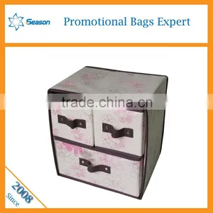 Ooem Non Woven Fabric Foldable Storage Box Clothes Storage Box Containing Box Supplier's Choice thumbnail-1