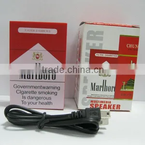 Digital Cigaret Case Speaker With USB thumbnail-1