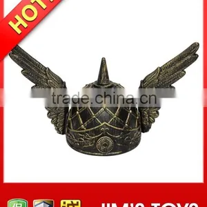 Blushed Gold Plastic Viking Hat With Angel Wings Parties & Carnivals & Christmas Plays thumbnail-1