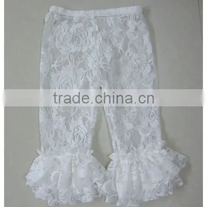 New Arrival !! Baby Lace Leggings With Ruffles thumbnail-1