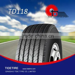 295/75r22.5 Truck Tires for Sale With REACH,E&S Mark,DOT,GCC,BIS,NOM thumbnail-1