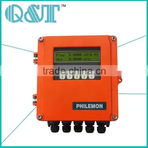 Wall Mounted Toilet Water Clamp on Sensor Ultrasonic Flow Meter thumbnail-1