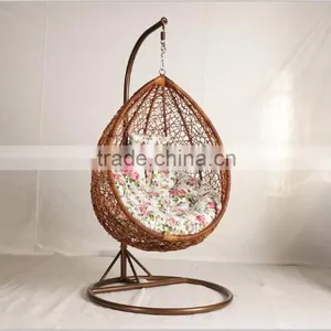 Hot Sale Melbourne Wicker Hanging Egg Chair for Sale thumbnail-1