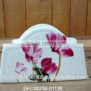 Hot Sale Ceramic Napkin Holder Tissue Holder Towel Holder thumbnail-1