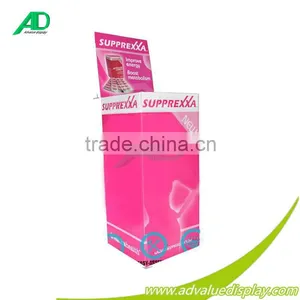 4C Printed Cardboard Recycling Dump Bins for Chocolate thumbnail-2