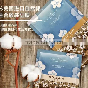 America Organic Cotton Breathable Faminine Carefree Sanitary Towel thumbnail-3
