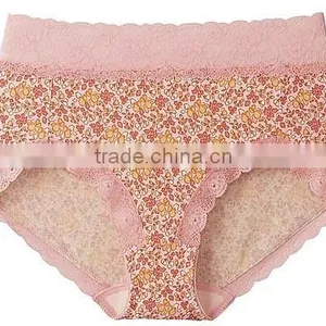Colorful Printed Teenager Girl Cotton High Waist Panty thumbnail-1
