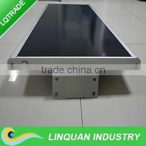 Sunpower Solar Panel Integrated LED Street Lights With Built-in 60Ah Lithium Battery thumbnail-1