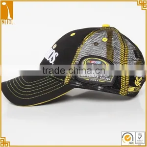 Good Quality Teo-tone 3D Embroidery Custom Mesh Trucker Caps thumbnail-3