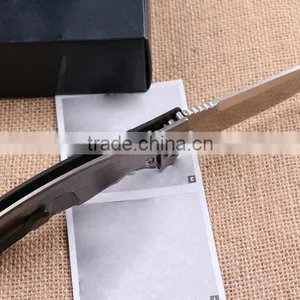 OEM Carbon Fiber Material Outdoor Rescue Pocket Knife thumbnail-3