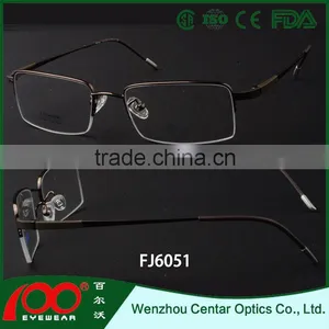 Wholesale China Import Fashion Unisex Optical Frame , Titanium Optical Frame thumbnail-1