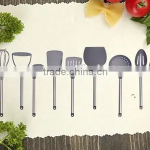 Stainless Steel Handle Nylon Cooking Utensil Sets thumbnail-2