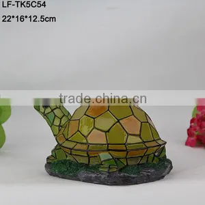 Transparent Polyresin Tortoise Outdoor Light thumbnail-1