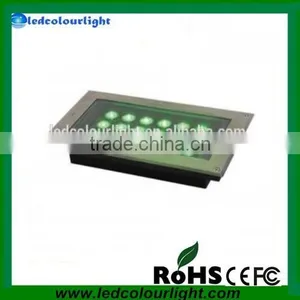 Hight Quality IP68 Aluminum Body DMX LED RGB Underwater Light 9w thumbnail-1