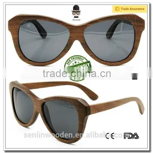 Polarized Genuine Bamboo Sunglasses/Wooden Sunglasses/Homex_FSC/BSCI/CE thumbnail-3