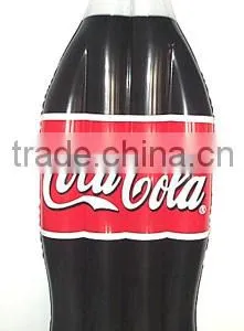 EN71 6P PVC Water Beach Drink Bottle Shape Inflatable Sea Air Mattress thumbnail-1