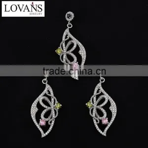 Wedding Jewellery Designs Micro Pave Jewelry 96 Innovative Products For Import TZ-0208 thumbnail-2