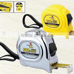 Matt or Bright Dobule Side Tape With Metric Scale 5m Steel Measure Tape With Magnetic Hook From MID CE Factory With OEM Service thumbnail-1