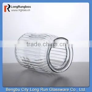 LongRun Wholesale Crystal Food Use Storage Glass Jar thumbnail-3