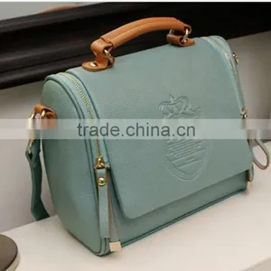 2016 New Design Women Handbag Simple Shoulder Bags Tote Purse PU Leather Ladies Messenger Hobo Bag High Quality Free Shipping thumbnail-2