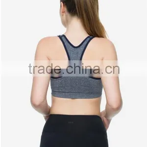 OEM Order Second Skin 4 Way Stretch Seamless Fitness Wear Sports Bra thumbnail-3