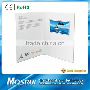 High Quality 4.3 Inch LCD / TFT Screen Video Wedding Card /Video Book thumbnail-1