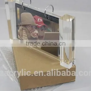 Cute Stand up Desktop Plexiglass Calendar thumbnail-3