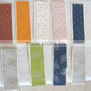 100% Cotton Transparent Indian Manufactured Organza With Glitter Print Beautiful Fancy Carry Bag for Lingerie/perfume/toys. thumbnail-1