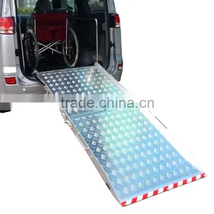 BMWR Series Folding Manual Wheelchair Van Ramp for Disabled and Electric Wheelchair thumbnail-1