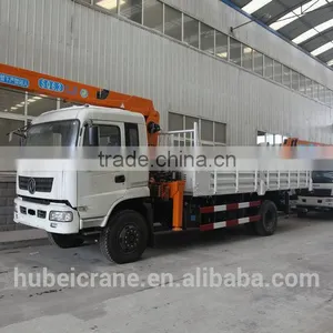 Mini Telescopic Crane on Truck, SQ6.3S3, Truck Mounted Crane With Hydraulic Boom thumbnail-4