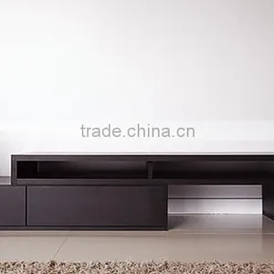 Wood TV Cabinet With Moving thumbnail-2