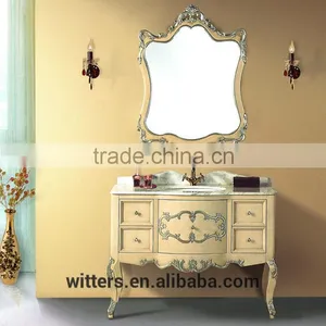 WTS-1622 Foshan Special Discount 30 Inch Modern Wooden Bathroom Vanity Floor Mounted thumbnail-6