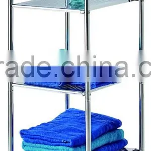 5 Tier Arch Type Metal Steel Tube Storage Rack Chrome thumbnail-1