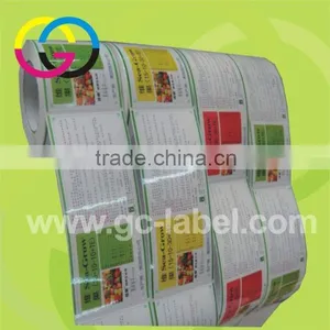 Professional Factory Freezing Resistant Labels Self-adhesive Label Stickers thumbnail-1