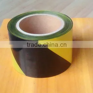 Safety Warning Black/yellow Stripes Tape thumbnail-4