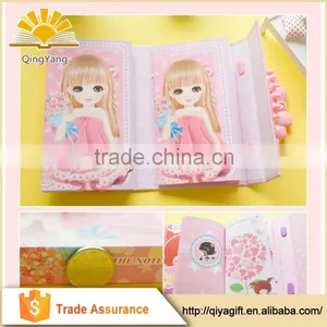 2017 Bag Private Girls Diary With Lock Cute Notebooks and Writing Pads thumbnail-4