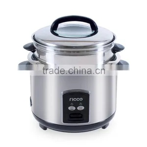 High Quality Stainless Steel Inner Pot Rice Cooker With Steamer thumbnail-1