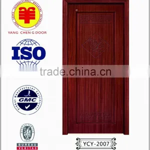 Oak Wood HDF MDF Doors Simple Bedroom Door Design thumbnail-2