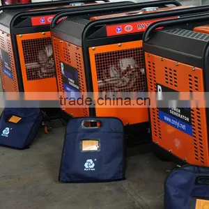 Air Cooled Silent Portable Diesel Generator 5KW thumbnail-5
