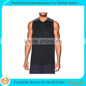 2016 New Style Custom Stringer Gear Gym Vests for Man thumbnail-1