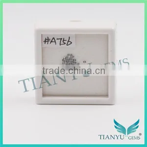 Wholesale Loose Artificial Gems Stone #A756 Round Brilliant Cut Nano Sital Gemstones for Jewellery Price thumbnail-2