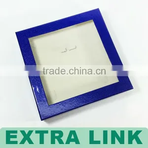 Paper Gift Box With Clear Pvc Window Box For Bottle Packing thumbnail-1