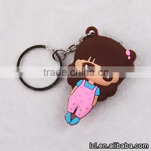 Bear Shaped Rubber Keychains Wholesale, Cheap Keychains in Bulk thumbnail-3
