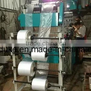 High Speed Gbde-700 Four Line High Speed T-Shirt Bag Making Machine thumbnail-2
