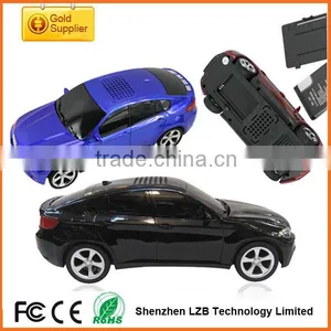 Car Shape SD Card Speaker,wireless Speaker With fm Radio,Rechargeable,Portable Audio Player thumbnail-1