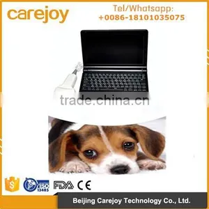 Hot Selling Full Digital Laptop Veterinary Ultrasound Scanner With 3.5MHz Convex Probe Vet Supplier thumbnail-1