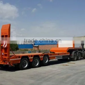 Trailer Tipping Dump Semi Tipper Trailer Tractor Trailer Low Bed Axle Chassis Container Van Semi Trailer Low Bed Truck Trailer thumbnail-5