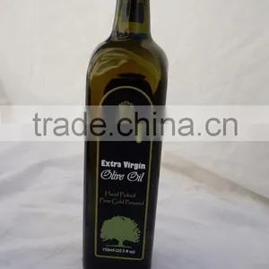 Extra Virgin Olive Oil.1st Cold Press Olive Oil. Extra Virgin Olive Oil With ISO9001 Certification. 750 ml Marasca Bottle thumbnail-3