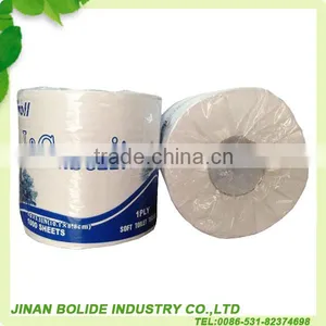 Recycled Pulp Softly Toilet Paper Tissue Rolls 120g thumbnail-1